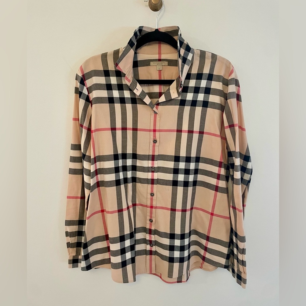 Burberry Brit Signature Plaid Button-Down Shirt - Picture 2 of 9